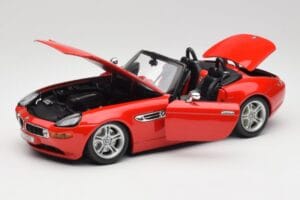 BMW Z8 E52 Rojo Bburago 1:18 Z8001 Metal - imagen 2 de 8