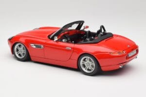 BMW Z8 E52 Rojo Bburago 1:18 Z8001 Metal - imagen 7 de 8