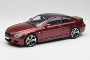 BMW M6 E63 Rojo Kyosho 1:18 80430398134 Metal