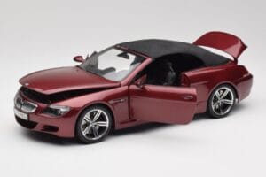 BMW M6 E64 Descapotable Rojo Kyosho 1:18 80430417423 Metal - imagen 2 de 8