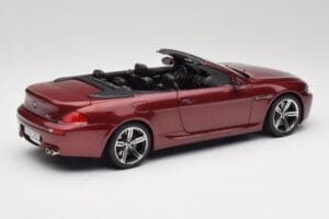BMW M6 E64 Descapotable Rojo Kyosho 1:18 80430417423 Metal - imagen 3 de 8