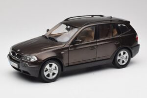 BMW X3 E83 3.0d Marrón Oscuro Metálico Kyosho 1:18 80430300736 Metal