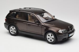 BMW X3 E83 3.0d Marrón Oscuro Metálico Kyosho 1:18 80430300736 Metal - imagen 6 de 8