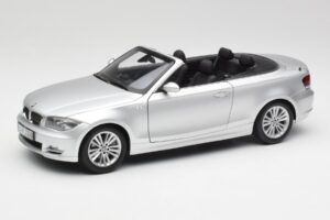 BMW 135i E88 Cabrio Titan Plateado Kyosho 1:18 80430427021 Metal