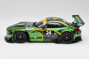 BMW Z4 E89 GT3 #24 Saudi Falcons K. Al Faisal / A. Binladen Dubai 24 Hours 2013 Minichamps 1:18 151132324 Metal - imagen 3 de 6