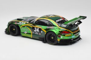 BMW Z4 E89 GT3 #24 Saudi Falcons K. Al Faisal / A. Binladen Dubai 24 Hours 2013 Minichamps 1:18 151132324 Metal - imagen 5 de 6