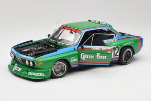 BMW 3.5 CSL E9 Gruppe 5 #12 H. Quester / G. Nilsson Zeltweg Winner 1976 Minichamps 1:18 180762012 Metal - imagen 2 de 8