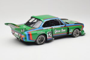 BMW 3.5 CSL E9 Gruppe 5 #12 H. Quester / G. Nilsson Zeltweg Winner 1976 Minichamps 1:18 180762012 Metal - imagen 3 de 8