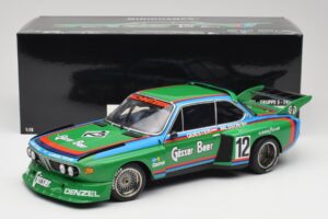 BMW 3.5 CSL E9 Gruppe 5 #12 H. Quester / G. Nilsson Zeltweg Winner 1976 Minichamps 1:18 180762012 Metal - imagen 8 de 8