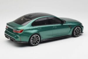 BMW M3 G80 Isle of Man Green Minichamps 1:18 155020200 Metal - imagen 2 de 6