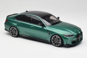 BMW M3 G80 Isle of Man Green Minichamps 1:18 155020200 Metal - imagen 4 de 6