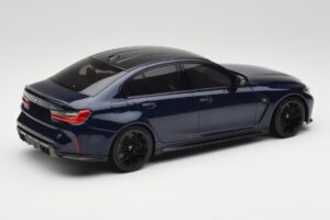 BMW M3 G80 Portimao Blue Minichamps 1:18 155020201 Metal - imagen 2 de 6