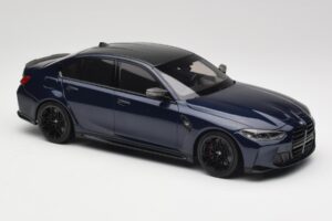 BMW M3 G80 Portimao Blue Minichamps 1:18 155020201 Metal - imagen 4 de 6