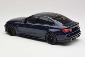 BMW M3 G80 Portimao Blue Minichamps 1:18 155020201 Metal - imagen 5 de 6
