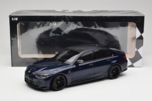 BMW M3 G80 Portimao Blue Minichamps 1:18 155020201 Metal - imagen 6 de 6