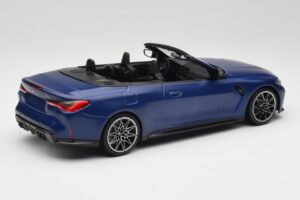 BMW M4 G82 Descapotable Frozen Portimao Blue Minichamps 1:18 155021030 Metal - imagen 2 de 6
