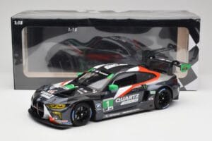 BMW M4 G82 GT3 GTD Paul Miller Racing #1 B. Sellers / M. Snow 12 Hours of Sebring IMSA 2022 Minichamps 1:18 155222001 Metal - imagen 6 de 6