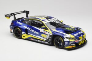 BMW M4 GT3 G82 #46 A. Farfus / V. Rossi Team WRT 24 Hours of Spa 2023 Minichamps 1:18 113232646 Metal - imagen 6 de 8