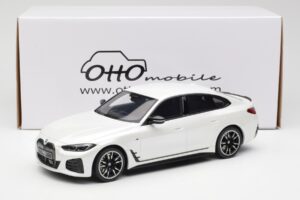 BMW i4 M50 G26 Mineral Blanco Metálico Otto 1:18 OT1074 Resina - imagen 6 de 6