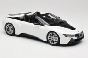 BMW i8 Roadster I15 Blanco Metalizado Minichamps 1:18 155027031 Metal - imagen 4 de 6