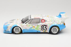BMW M1 #83 D. Quester / D. Pironi / M. Mignot 24 Hours of Le Mans 1980 Minichamps 1:18 80430137893 Metal - imagen 4 de 8