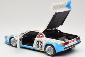 BMW M1 #83 D. Quester / D. Pironi / M. Mignot 24 Hours of Le Mans 1980 Minichamps 1:18 80430137893 Metal - imagen 5 de 8