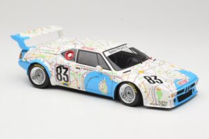 BMW M1 #83 D. Quester / D. Pironi / M. Mignot 24 Hours of Le Mans 1980 Minichamps 1:18 80430137893 Metal - imagen 6 de 8