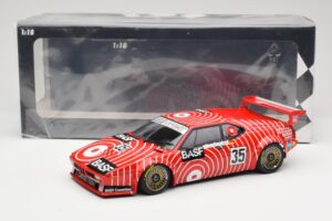 BMW M1 BASF GS Sport #35 H-J. Stuck / H. Heyer 6 Hours of Silverstone 1981 Minichamps 1:18 155812935 Metal - imagen 6 de 6