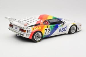 BMW M1 #72 BMW France Zol Auto B. Rousselot / J. Servanin 24 Hours of Le Mans 1981 Minichamps 1:18 180812972 Metal - imagen 3 de 8