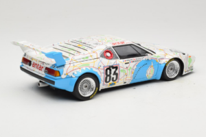 BMW M1 Carte de France #83 D. Pironi / D. Quester 24 Hours of Le Mans 1980 Minichamps 1:18 180802983 Metal - imagen 3 de 8