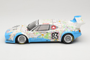 BMW M1 Carte de France #83 D. Pironi / D. Quester 24 Hours of Le Mans 1980 Minichamps 1:18 180802983 Metal - imagen 4 de 8