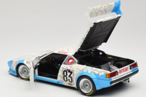 BMW M1 Carte de France #83 D. Pironi / D. Quester 24 Hours of Le Mans 1980 Minichamps 1:18 180802983 Metal - imagen 5 de 8