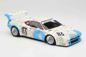 BMW M1 Carte de France #83 D. Pironi / D. Quester 24 Hours of Le Mans 1980 Minichamps 1:18 180802983 Metal - imagen 6 de 8