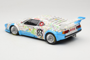 BMW M1 Carte de France #83 D. Pironi / D. Quester 24 Hours of Le Mans 1980 Minichamps 1:18 180802983 Metal - imagen 7 de 8