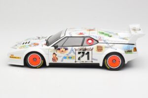 BMW M1 #83 Danner Bayern C. Danner / L. Oberndorfer 24 Hours of Le Mans 1981 Minichamps 1:18 80430306592 Metal - imagen 4 de 8