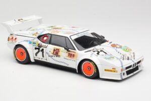 BMW M1 #83 Danner Bayern C. Danner / L. Oberndorfer 24 Hours of Le Mans 1981 Minichamps 1:18 80430306592 Metal - imagen 6 de 8