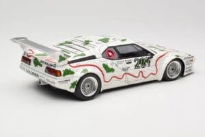 BMW M1 Procar #201 BMW Motorsport H. Stuck / N. Piquet 1000km Nürburgring 1980 Minichamps 1:18 180802901 Metal - imagen 3 de 8