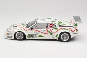 BMW M1 Procar #201 BMW Motorsport H. Stuck / N. Piquet 1000km Nürburgring 1980 Minichamps 1:18 180802901 Metal - imagen 4 de 8