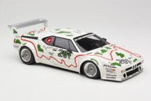 BMW M1 Procar #201 BMW Motorsport H. Stuck / N. Piquet 1000km Nürburgring 1980 Minichamps 1:18 180802901 Metal - imagen 6 de 8