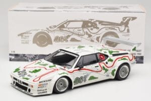 BMW M1 Procar #201 BMW Motorsport H. Stuck / N. Piquet 1000km Nürburgring 1980 Minichamps 1:18 180802901 Metal - imagen 8 de 8