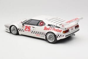 BMW M1 #25 Red Lobster D. Cowart / K. Miller LA Times GP Riverside 1981 Minichamps 1:18 180812925 Metal - imagen 5 de 8