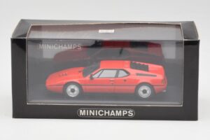 BMW M1 Rojo Minichamps 1:43 430025022 Metal - imagen 4 de 4