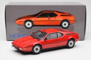 BMW M1 Rojo Norev 1:18 183220 Metal - imagen 8 de 8