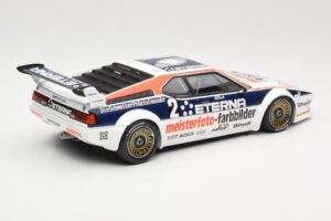 BMW M1 Schnitzer #2 H-J. Stuck Winner Deutsche Automobil Rennsport Trophy Zolder 1982 Minichamps 1:18 155822902 Metal - imagen 2 de 6