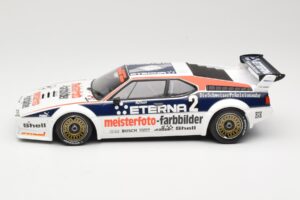 BMW M1 Schnitzer #2 H-J. Stuck Winner Deutsche Automobil Rennsport Trophy Zolder 1982 Minichamps 1:18 155822902 Metal - imagen 3 de 6