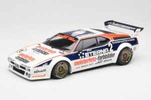BMW M1 Schnitzer #2 H-J. Stuck Winner Deutsche Automobil Rennsport Trophy Zolder 1982 Minichamps 1:18 155822902 Metal
