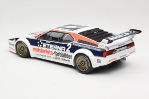 BMW M1 Schnitzer #2 H-J. Stuck Winner Deutsche Automobil Rennsport Trophy Zolder 1982 Minichamps 1:18 155822902 Metal - imagen 5 de 6