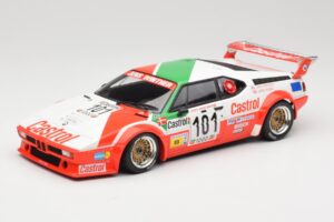 BMW M1 Winther Racing K. Winther / D. Mercer 24 Hours of Le Mans 1984 Minichamps 1:18 155842901 Metal