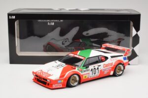 BMW M1 Winther Racing K. Winther / D. Mercer 24 Hours of Le Mans 1984 Minichamps 1:18 155842901 Metal - imagen 6 de 6