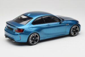 BMW M2 F87 Blue Metallic Minichamps 1:18 155026101 Metal - imagen 2 de 6